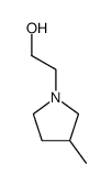 2-(3-methyl-pyrrolidino)-ethanol结构式