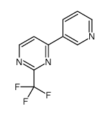 4-(PYRIDIN-3-YL)-2-(TRIFLUOROMETHYL)PYRIMIDINE结构式