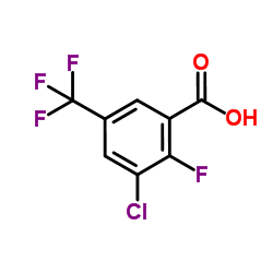 3-Chloro-2-fluoro-5-(trifluoromethyl)benzoic acid picture
