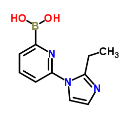 6-(2-Ethylimidazol-1-yl)pyridine-2-boronic acid picture