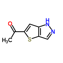 1-(1H-Thieno[3,2-c]pyrazol-5-yl)ethanone结构式