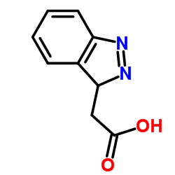 3H-Indazol-3-ylacetic acid结构式