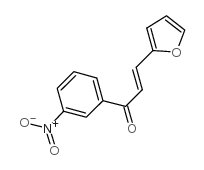 3-(furan-2-yl)-1-(3-nitrophenyl)prop-2-en-1-one结构式