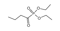 diethyl butyrylphosphonate结构式