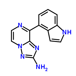 8-(1H-Indol-4-yl)[1,2,4]triazolo[1,5-a]pyrazin-2-amine Structure