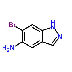 6-bromo-1H-indazol-5-amine Structure