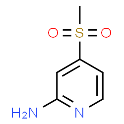4-(Methylsulfonyl)pyridin-2-amine Structure