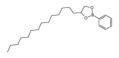 2-phenyl-4-tetradecyl-1,3,2-dioxaborolane结构式