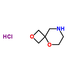 2,5-dioxa-8-azaspiro[3.5]nonane hydrochloride Structure