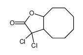 3,3-dichloro-3a,4,5,6,7,8,9,9a-octahydrocycloocta[b]furan-2-one结构式