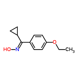 Methanone, cyclopropyl(4-ethoxyphenyl)-, oxime, (E)- (9CI) Structure