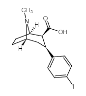 3-DEOXY-3-(P-IODOPHENYL)BETA-ECGONINE结构式