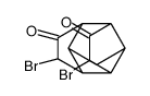 4,10-dibromotetracyclo[6.3.0.0~2,6~.0~5,9~]undecane-3,11-dione结构式