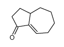 3,3a,4,5,6,7-hexahydro-2H-azulen-1-one Structure