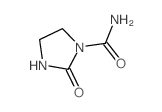 1-Imidazolidinecarboxamide,2-oxo-结构式
