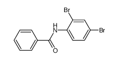 N-(2,4-dibromophenyl)benzimide结构式
