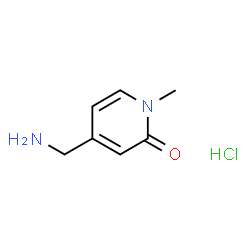 4-(aminomethyl)-1-methyl-1,2-dihydropyridin-2-one hydrochloride Structure