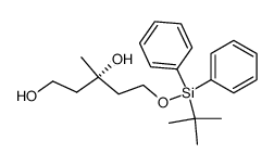 (3S)-5-(tert-butyldiphenylsilyloxy)-3-methyl-1,3-pentanediol Structure
