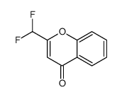 2-(difluoromethyl)chromen-4-one结构式