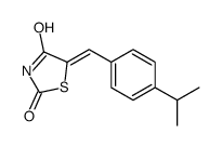 5-[(4-propan-2-ylphenyl)methylidene]-1,3-thiazolidine-2,4-dione Structure