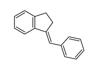 (E)-1-benzylidene-2,3-dihydro-1H-indene Structure