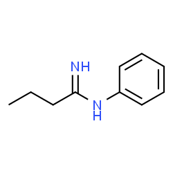 Butanimidamide,N-phenyl-结构式