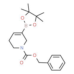 benzyl 5-(tetramethyl-1,3,2-dioxaborolan-2-yl)-1,2,3,6-tetrahydropyridine-1-carboxylate Structure