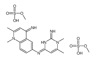 quinapyramine disulfate Structure