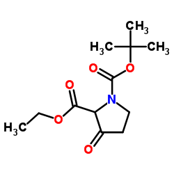 Ethyl N-Boc-3-oxopyrrolidine-2-carboxylate picture