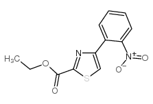 Ethyl 4-(2-Nitrophenyl)thiazole-2-carboxylate structure