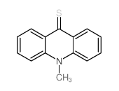 9(10H)-Acridinethione,10-methyl-结构式