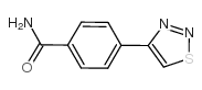 4-(1,2,3-噻二唑-4-基)苯甲酰胺结构式