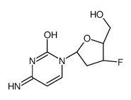 4-amino-1-[(2S,4S,5S)-4-fluoro-5-(hydroxymethyl)oxolan-2-yl]pyrimidin-2-one Structure