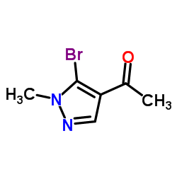 1-(5-Bromo-1-methyl-1H-pyrazol-4-yl)ethanone Structure