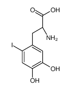 5-hydroxy-2-iodotyrosine Structure