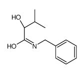 (2S)-N-benzyl-2-hydroxy-3-methylbutanamide结构式