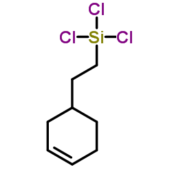 β-Trichlorosilyl-4-ethyl-1-cyclohexene Structure