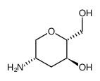 D-arabino-Hexitol, 2-amino-1,5-anhydro-2,3-dideoxy- (9CI)结构式