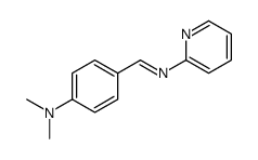 N,N-dimethyl-4-(pyridin-2-yliminomethyl)aniline Structure