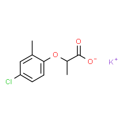 potassium 2-(4-chloro-2-methylphenoxy)propionate Structure