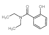 N,N-二乙基水杨酰胺结构式