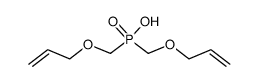 bis-allyloxymethyl-phosphinic acid结构式