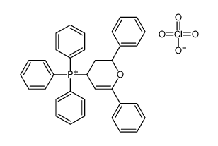 (2,6-diphenyl-4H-pyran-4-yl)-triphenylphosphanium,perchlorate结构式