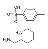 hexane-1,6-diamine,4-methylbenzenesulfonic acid结构式