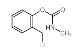 Phenol,2-(chloromethyl)-, 1-(N-methylcarbamate) structure