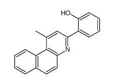 2-(1-methyl-benzo[f]quinolin-3-yl)-phenol结构式