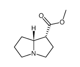 (4R,5R)-1-Azabicyclo[3.3.0]octane-4-carboxylic acid methyl ester Structure