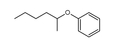 (hexan-2-yloxy)benzene Structure
