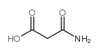 Propanoic acid,3-amino-3-oxo- structure