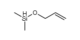 allyloxydimethylsilane结构式